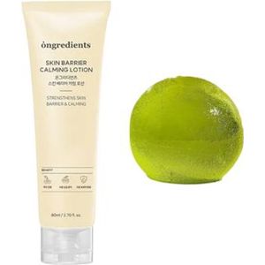 ongredients - Cleansing Ball - 110g - Jeju Green Tea + Skin Barrier Calming Lotion - 80ml