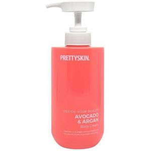 PRETTYSKIN - Design Your Beauty Avocado & Argan Body Cream - 500ml