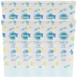 Kose - Suncut Tone Up UV Essence SPF50+ PA++++ - 80g - Mint Green (10ea) Set