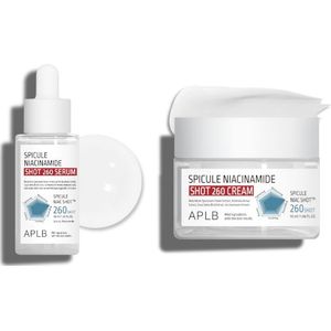 APLB - Spicule Niacinamide Shot 260 Serum - 40ml (1ea) X Cream - 55ml (1ea) Set