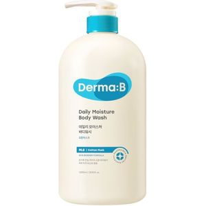 Derma:B - Daily Moisture Body Wash - 1000ml - Cotton Musk