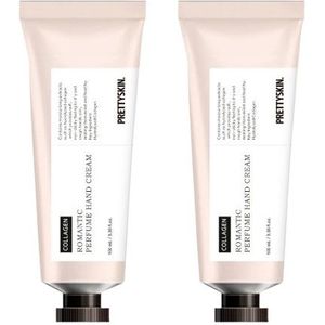 PRETTYSKIN - Romantic Perfume Hand Cream - Collagen - 100ml (2ea) Set
