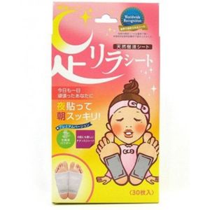 Kinomegumi - Ashirira - Foot Relax Sheet Titanium - 30stukken