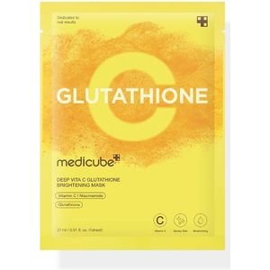 medicube - Deep Vita C Glutathione Brightening Mask - 27ml