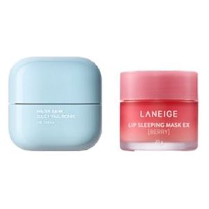 LANEIGE - Water Bank Blue Hyaluronic Eye Cream - 25ml (1ea) + Lip Sleeping Mask EX - 20g - Berry (1ea) Set