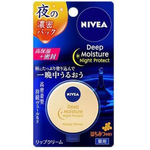 NIVEA Japan - Deep Moisture Night Protect Honey Scent - 7g