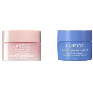 LANEIGE LANEIGE - Bouncy & Firm Sleeping Mask - 10ml (1ea) X Water Sleeping Mask EX - 15ml (1ea)