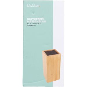 Blokker universeel messenblok - bamboe
