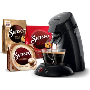 Philips SENSEO® Original koffiepadmachine HD6553/67 bundel - zwart