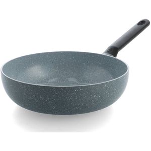 BK Blue Label Granite Wokpan - Ø 28 cm - keramisch (PFAS vrij)