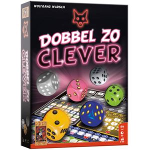 999 Games Dobbel Zo Clever - Uitgebreide variant van het spel Clever voor 1-4 spelers vanaf 8 jaar
