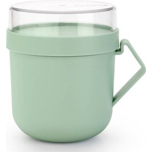 Brabantia Make & Take soepbeker 0,6 liter, kunststof - Jade Green