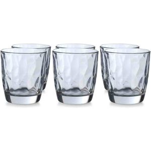 Bormioli Rocco Diamond tumblerglas - 39 cl - 6 stuks