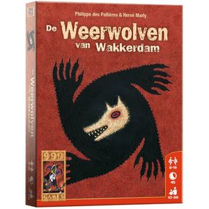 999 Games Kaartspel De Weerwolven van Wakkerdam - Geschikt voor 10+ spelers