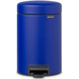 Brabantia NewIcon Prullenbak - 3 liter - Mineral Powerful Blue