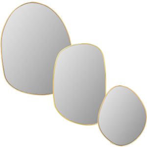 Blokker spiegelset Organic Shape - s/3