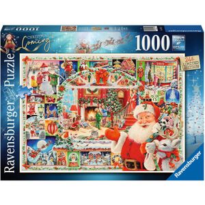 Ravensburger puzzel Christmas is coming - 1000 stukjes