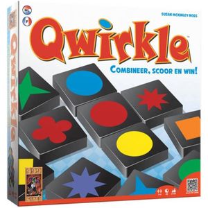 999 Games Qwirkle - Abstract familiespel voor het hele gezin | 2-4 spelers | Vanaf 8 jaar | Meer dan 15 spellenprijzen gewonnen!
