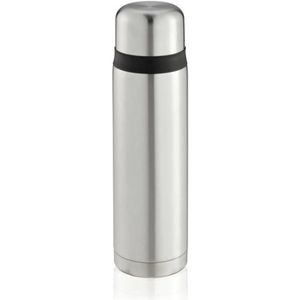Leifheit thermosbeker Coco - 1 liter - RVS - zilver