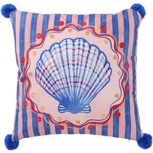 Blokker kussen Dolce Mare - 45x45cm - blauw