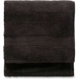 Blokker handdoek 600g - zwart - 70x140 cm