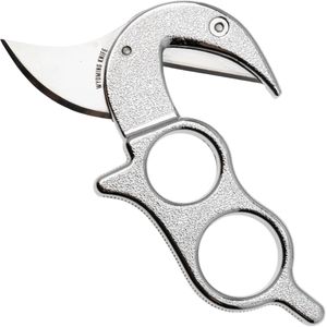 Wyoming Knife WY4 The Original Field Dressing Knife, Metal, ontweidingsmes, lederen schede