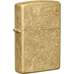 Zippo Regular model Tumbled Brass 49477-000002, aansteker