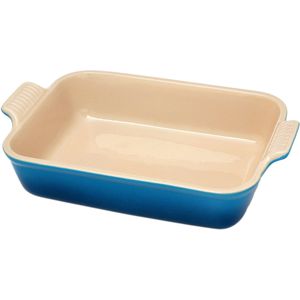 Le Creuset ovenschaal rechthoekig 2,4L, 26 cm, blauw