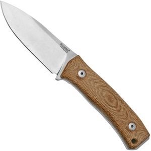 LionSteel M4 Natural Micarta MagnaCut M4-MC-CVN, Knivesandtools Exclusive, vaststaand mes