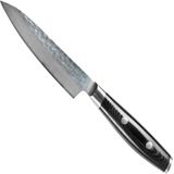 Yaxell Tsuchimon Universeelmes 12 cm - VG10 Staal - Gehamerd Lemmet - Micarta Heft