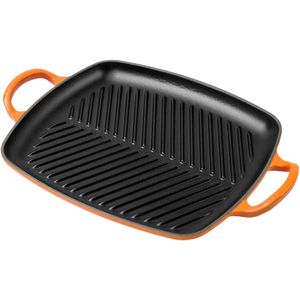 Le Creuset La Fonte émaillée grillpan 30 cm, oranje