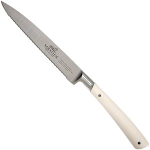 Lion Sabatier Edonist Perle gekarteld universeelmes 12 cm, wit, 807381
