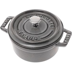 Staub Cocotte/Braadpan Rond met Deksel (geschikt Voor Inducti