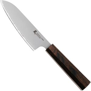 Yaxell HANA Universeelmes 12,5 cm - 3 Lagen Damaststaal - Movax Staal - Pakka Wood Heft