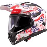 LS2 MX702 Pioneer II Fantasy Motorcross Helm