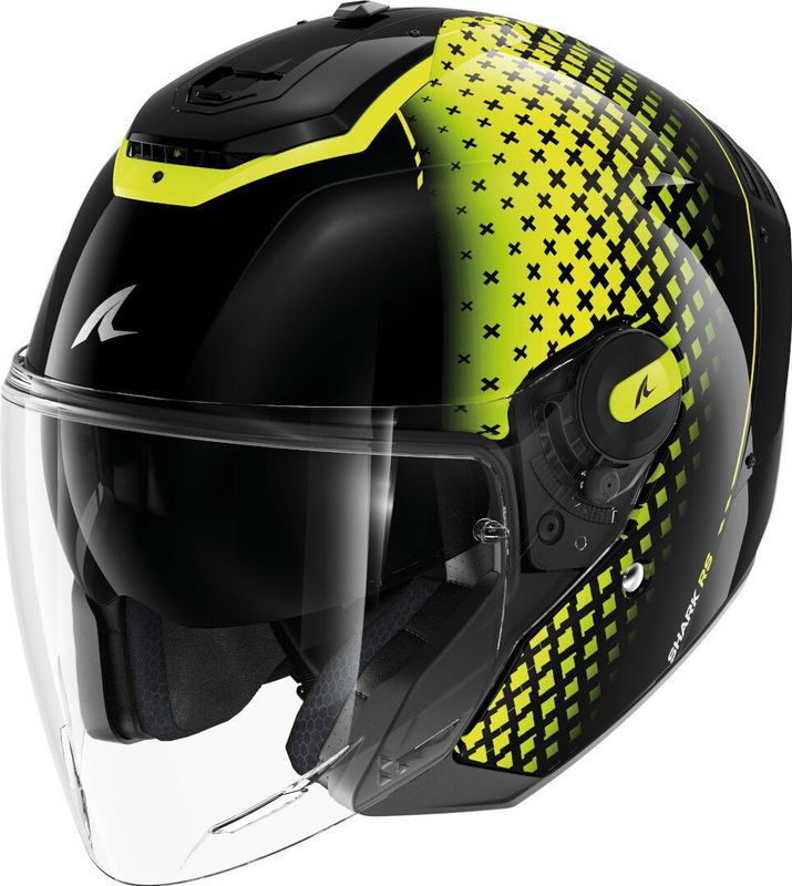 Shark - RS Jet Stride - Open Helm - Zwart - Thermoplastisch