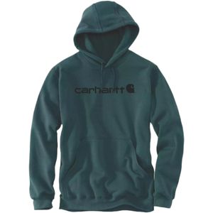 Carhartt - Signature Logo - Sweatshirt - Blauw - Hoodie