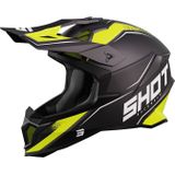 Shot - Lite Prism - Offroadhelm - Zwart - Tri Composiet - Lichtgewicht