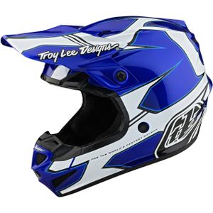 Troy Lee Designs SE4 Polyacrylite Matrix MIPS Motorcross Helm