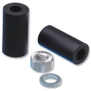 Kellermann Rubber adapter set (bevestiging rubber + moer) BL 1000, type 1 (vanaf 11,5 mm)