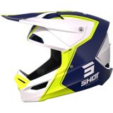 Furious - Crosshelm - Wit - SRS Synthetische Versterkte Schaal