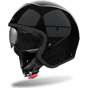 AIROH - J110 Color - Modulaire Helm - Black Glitter - Hoogwaardige Materialen