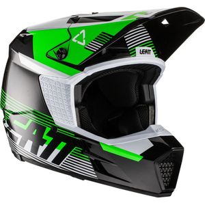 Leatt 3.5 - Motorhelm - Zwart - ECE en DOT Gecertificeerd