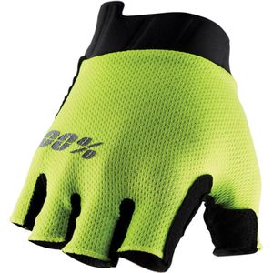 100 - Exceeda - Korte Handschoenen - Fluo Geel Zwart