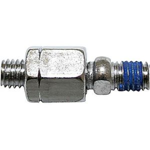 HIGHSIDER Mirror adapter M8 links draad naar M8, chroom