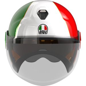 AGV - Eteres AGO 1 E2206 - Open Face Helm - Zwart - Lichtgewicht