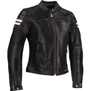Segura Stripe Dames Motorfiets Leren Jas