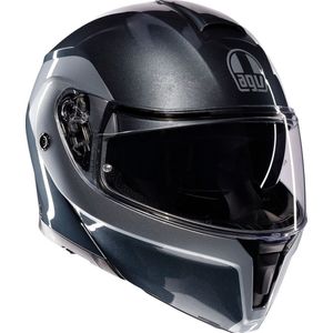 AGV - Streetmodular Levico E2206 MPLK - Motorhelm - Zwart - Kunststof
