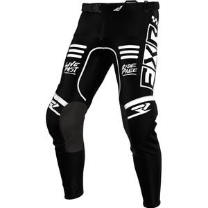 FXR - Podium Gladiator - Crossbroek - Zwart - Duurzaam 4-way Stretchstof