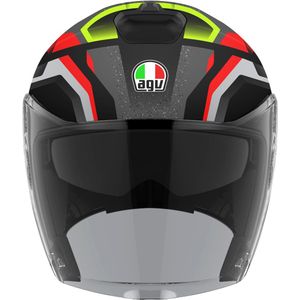 AGV - Irides Zurigo E2206 - Open Face Helm - Zwart - Kunststof